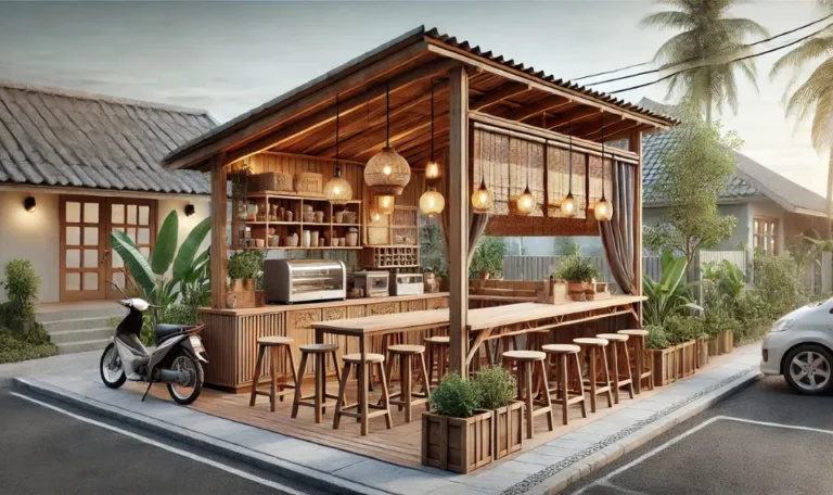 Desain Warung Makan Sederhana Tapi Menarik dan Estetik