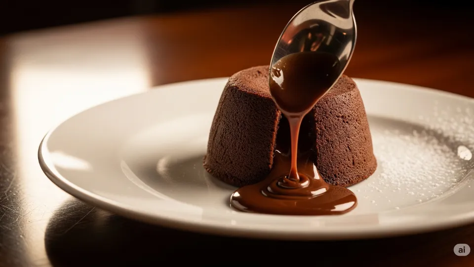 dessert coklat